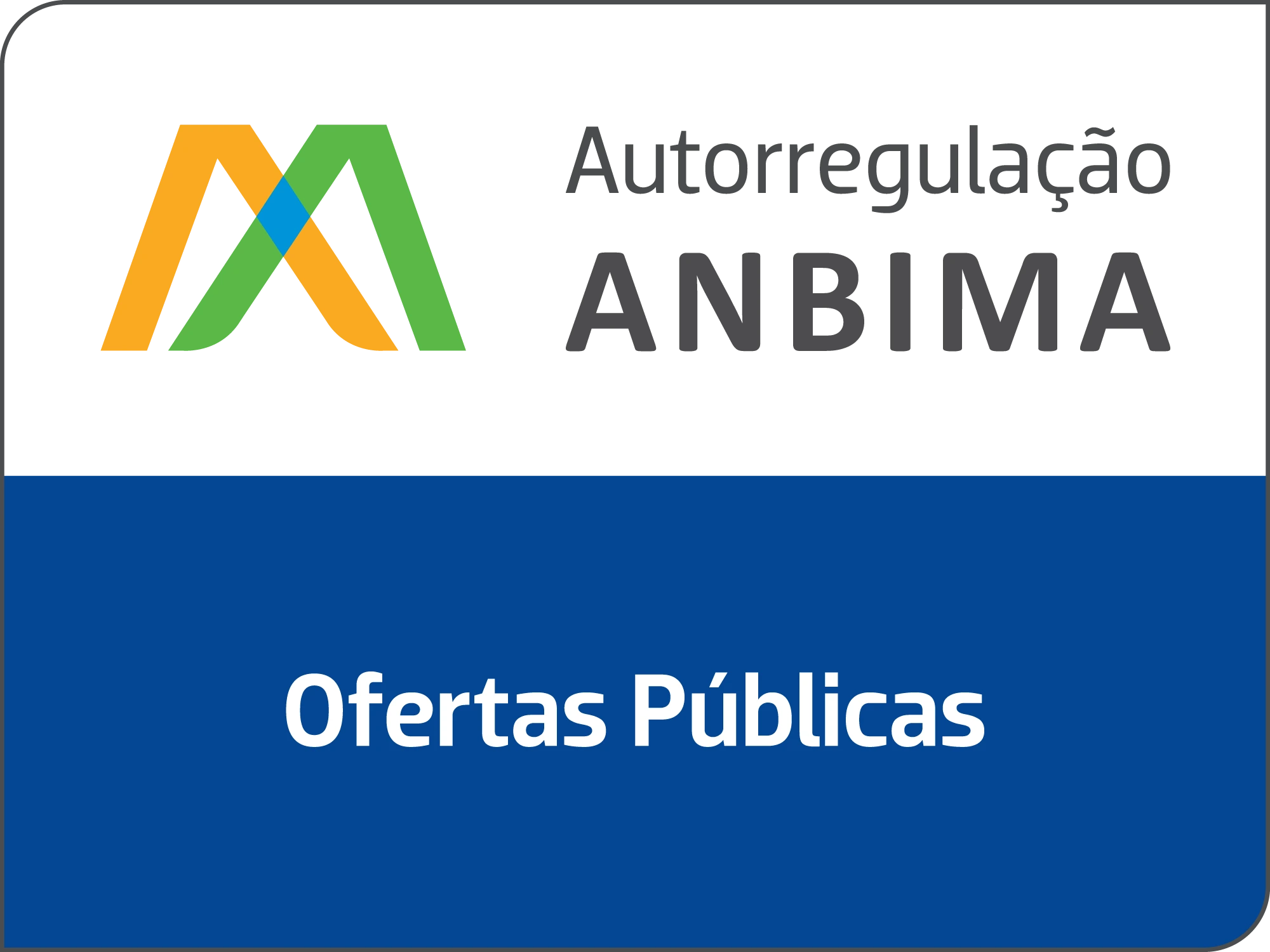 Selo ANBIMA de ofertas publicas